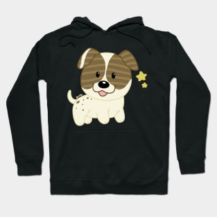 cute chibi stars pit bull puppy Hoodie